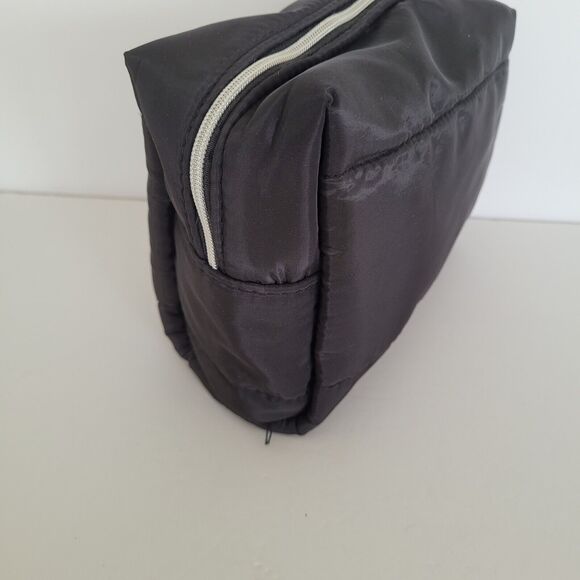 Dolce&Gabbana Beauty Black Nylon Toiletry Cosmetic Bag Case Pouch Zip Medium New - Picture 6 of 8